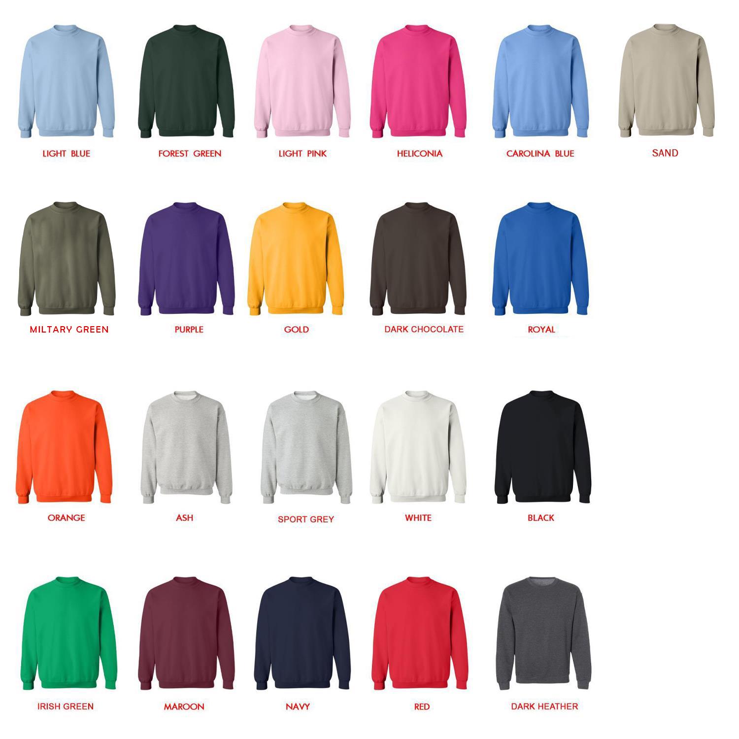 sweatshirt color chart - Ao Haru Ride Store