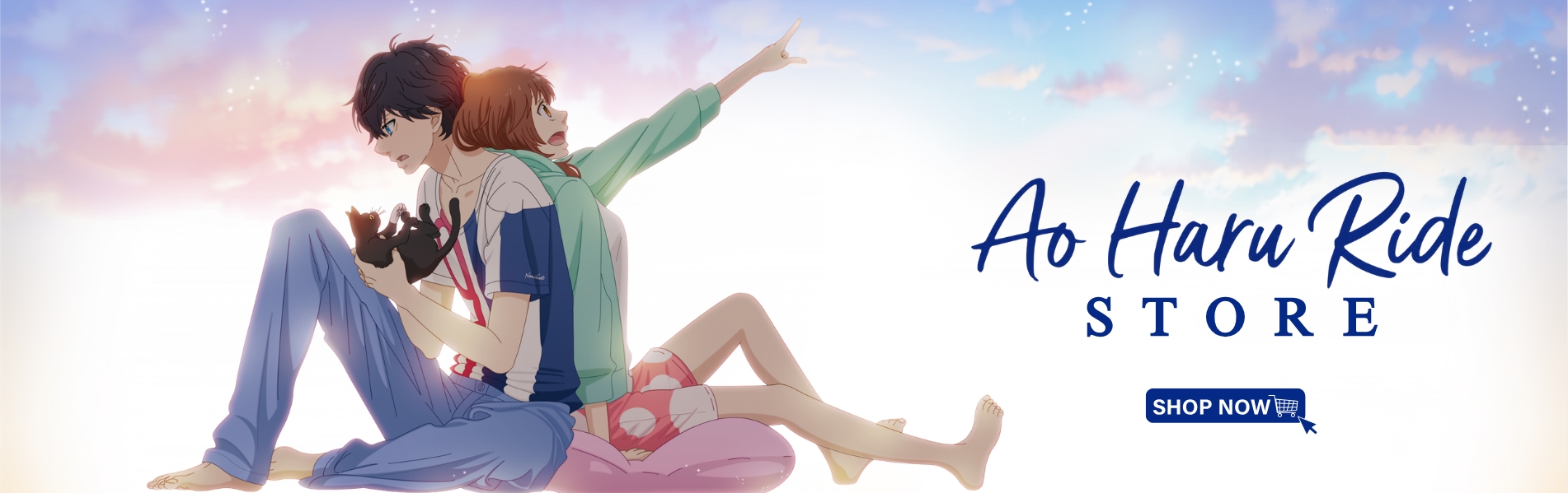 Ao Haru Ride Merch Banner - Ao Haru Ride Store