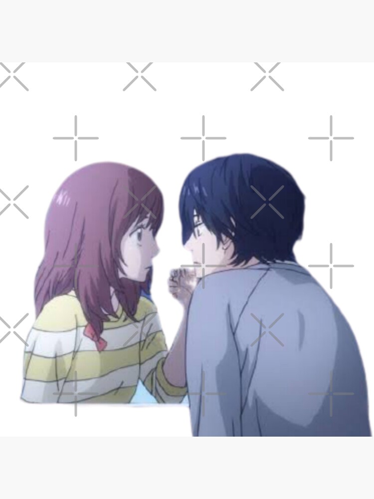 Ao Haru Ride Couple Throw Pillow - Image 2