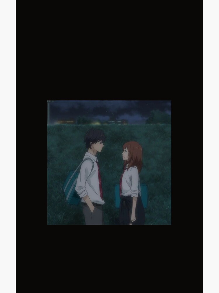 Ao Haru Ride Blue Spring Ride Retro Shower Curtain - Image 2