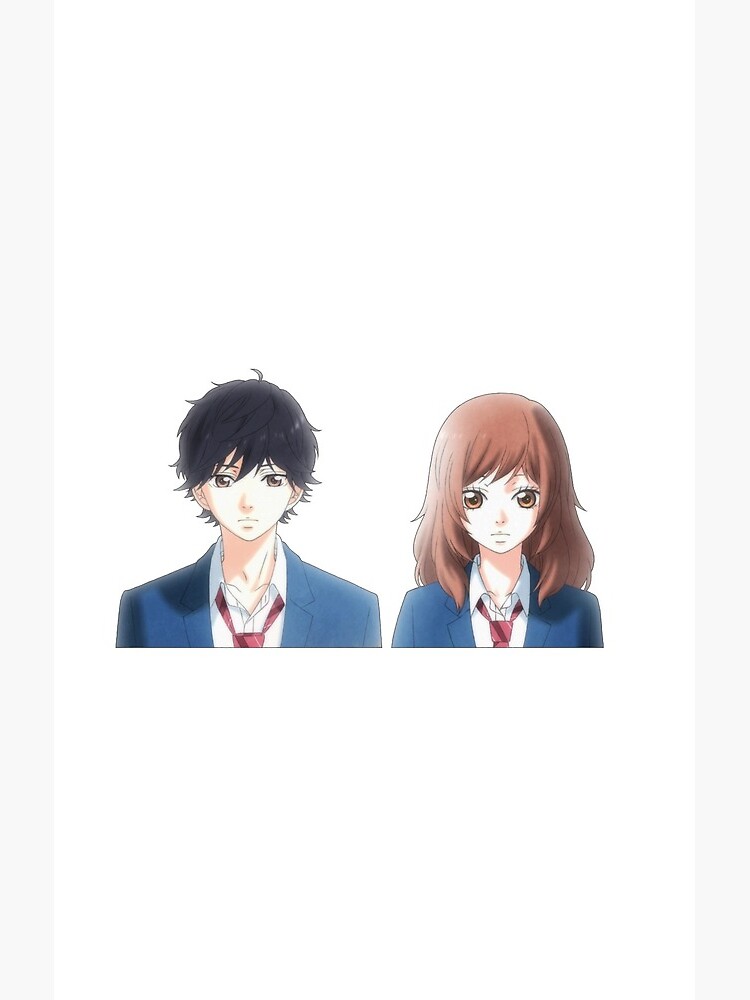 Blue Spring Ride Kou And Futaba Collection Shower Curtain - Image 2