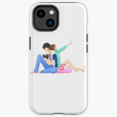 Ao Haru Ride Fataba And Kou Iphone Case