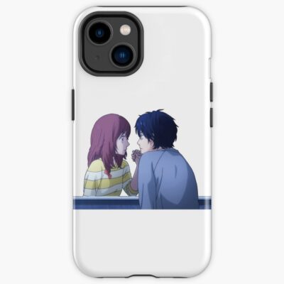 Blue Spring Ride Kou And Futaba Iphone Case