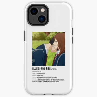 Blue Spring Ride Alternative Poster Iphone Case