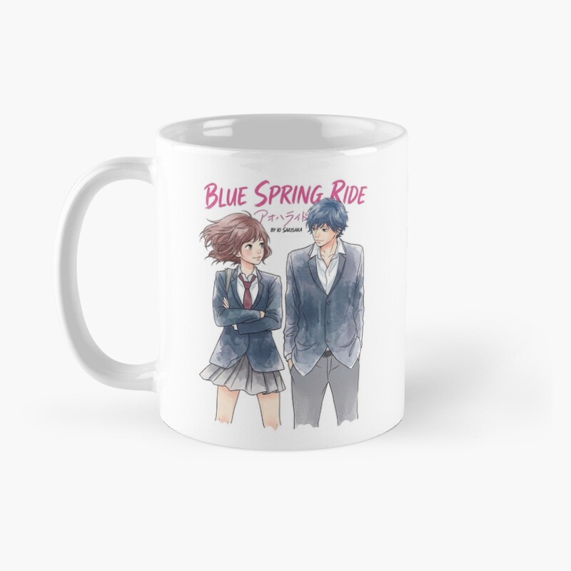 Futaba And Kou Ao Haru Ride Art Mug - Image 2
