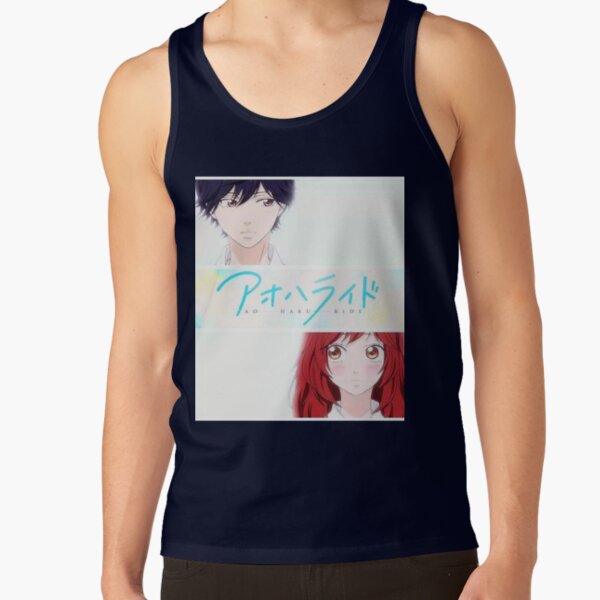 Ao Haru Ride Blue Spring Ride Cute Tank Top - Image 5