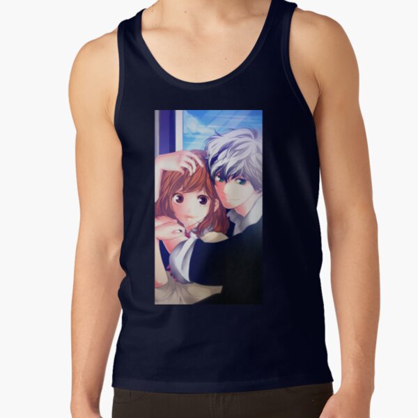 Ao Haru Ride Blue Spring Ride Unqiue Tank Top - Image 5