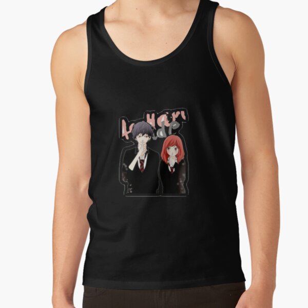 Anime Ao Haru Ride Blue Spring Ride Futaba And Kou Tank Top - Image 2