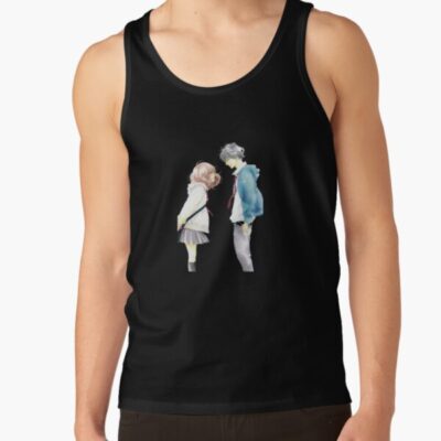 Ao Haru Ride Blue Spring Ride Futaba And Kou Tank Top