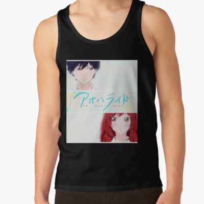 Ao Haru Ride Blue Spring Ride Cute Tank Top