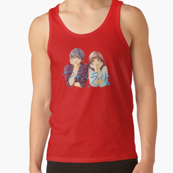 Anime Ao Haru Ride Futuba And Kou Tank Top - Image 4