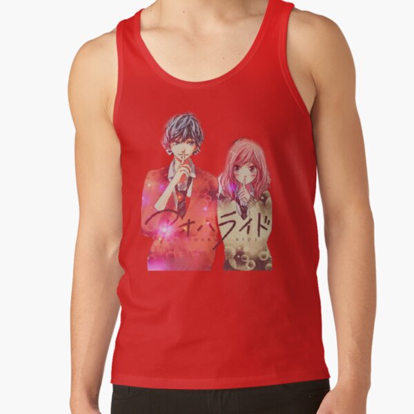 Ao Haru Ride Couple Vintage Design Tank Top - Image 4
