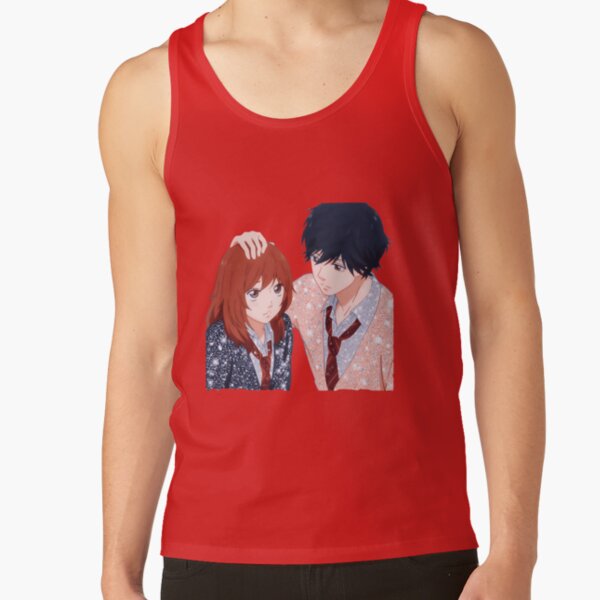Ao Haru Ride Futaba Yoshioka And Mabuchi Kou Tank Top - Image 4