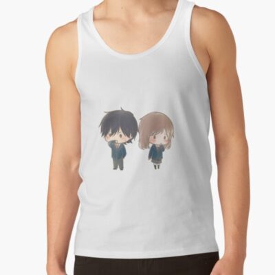 Ao Haru Ride Blue Spring Ride Chibi Romantic Tank Top