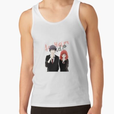 Anime Ao Haru Ride Blue Spring Ride Futaba And Kou Tank Top