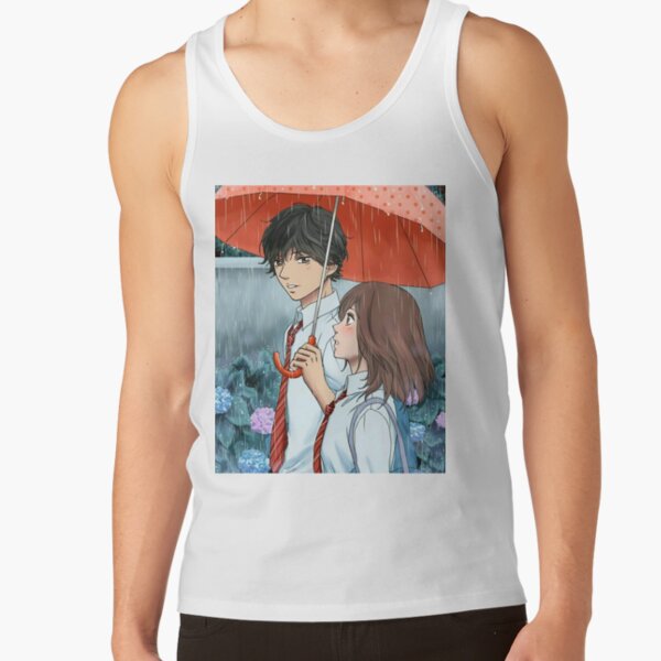 Best Selling Ao Haru Ride Blue Spring Ride Tank Top - Image 2