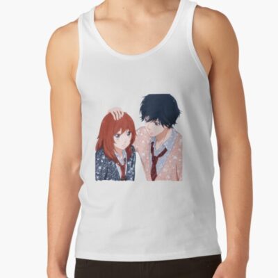 Ao Haru Ride Futaba Yoshioka And Mabuchi Kou Tank Top
