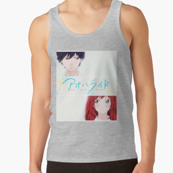 Ao Haru Ride Blue Spring Ride Cute Tank Top - Image 3