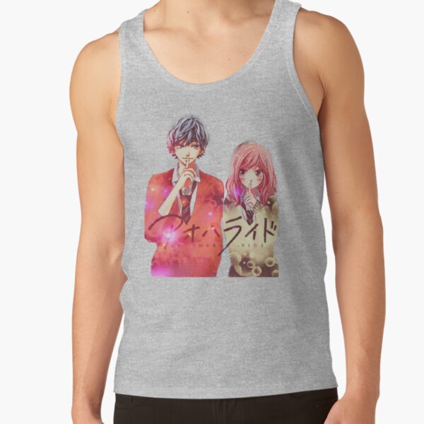 Ao Haru Ride Couple Vintage Design Tank Top - Image 3