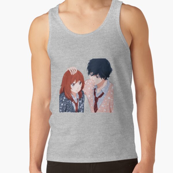 Ao Haru Ride Futaba Yoshioka And Mabuchi Kou Tank Top - Image 3