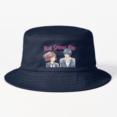 Futaba And Kou Ao Haru Ride Art Bucket Hat