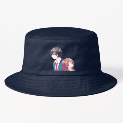 Kou And Futaba Blue Spring Ride Manga Bucket Hat