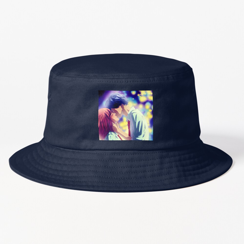 Kou Mabuchi And Futaba Yoshioka Ao Haru Ride Bucket Hat