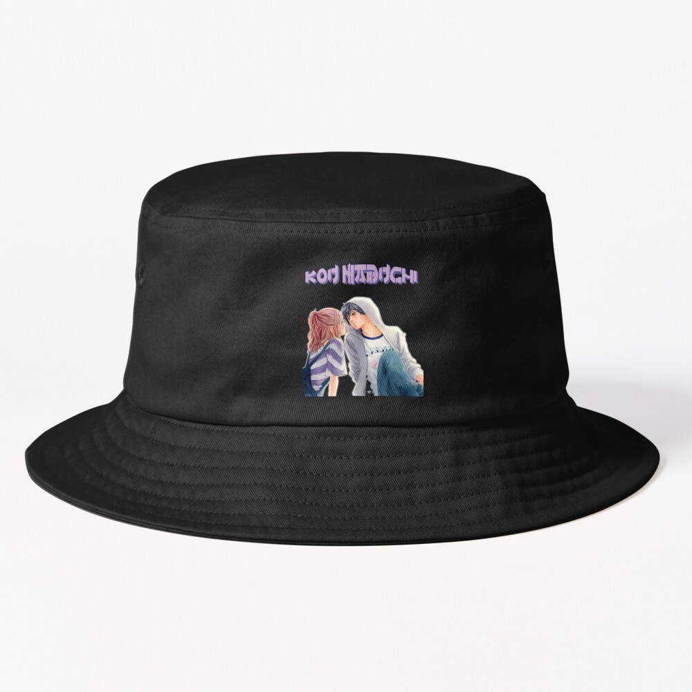 Kou Mabuchi And Futaba Yoshioka Anime Ao Haru Ride Bucket Hat