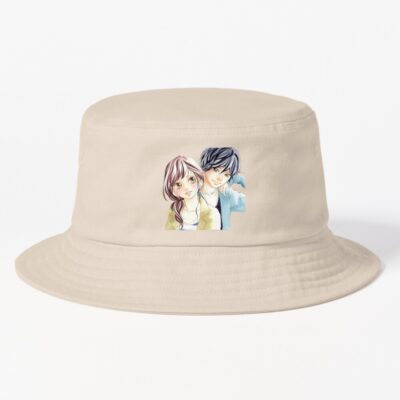Ao Haru Ride Blue Spring Ride Vintgae Design Bucket Hat
