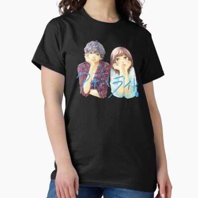 Anime Ao Haru Ride Futuba And Kou T-shirt