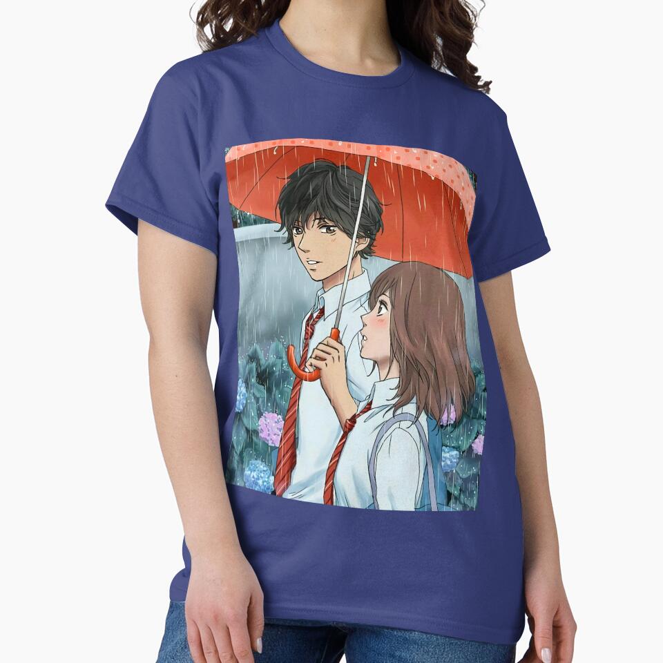 Best Selling Ao Haru Ride Blue Spring Ride T-shirt - Image 4