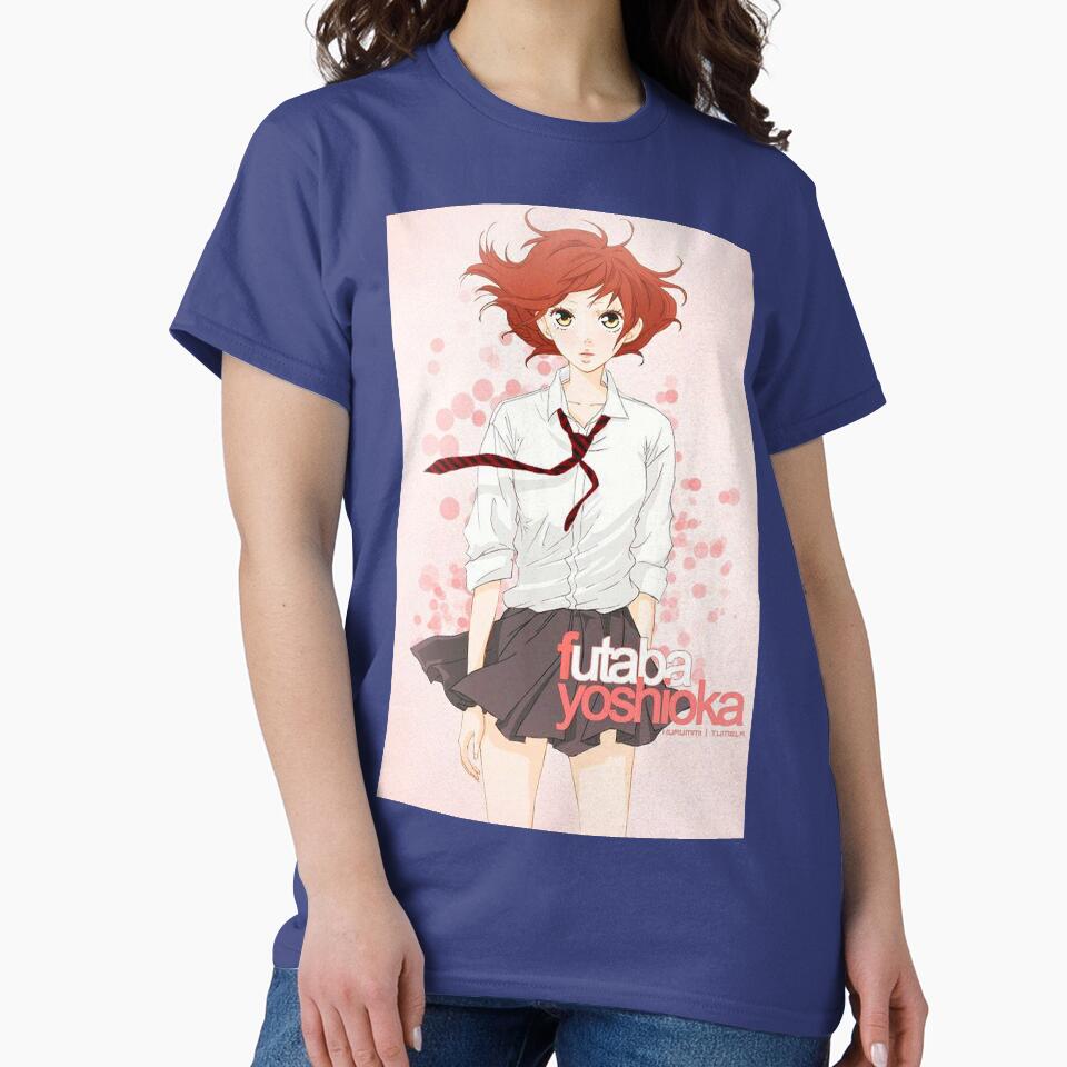 Ao Haru Ride Futaba Yoshioka Beautifull T-shirt - Image 4