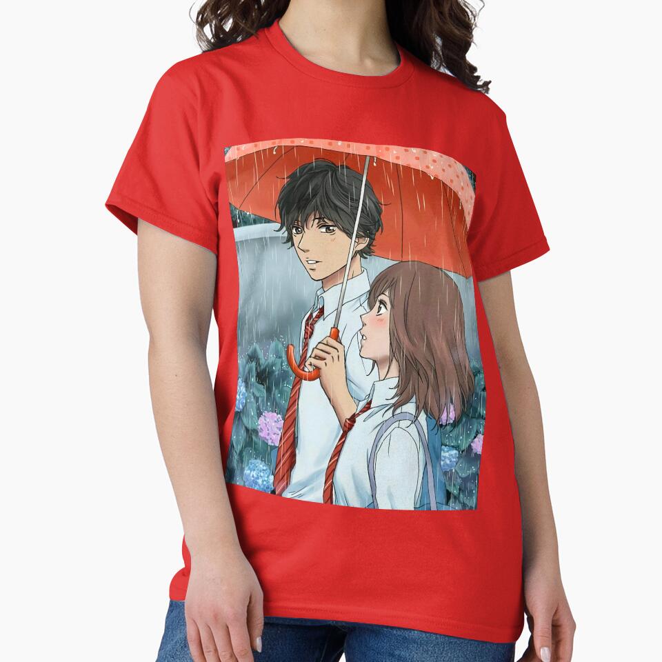 Best Selling Ao Haru Ride Blue Spring Ride T-shirt - Image 5