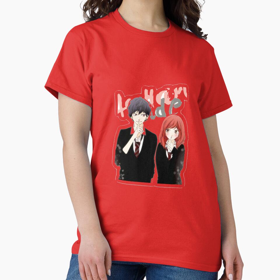 Anime Ao Haru Ride Blue Spring Ride Futaba And Kou T-shirt - Image 5