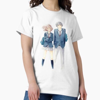 Ao Haru Ride Kou Mabuchi And Futuba Yoshioka T-shirt