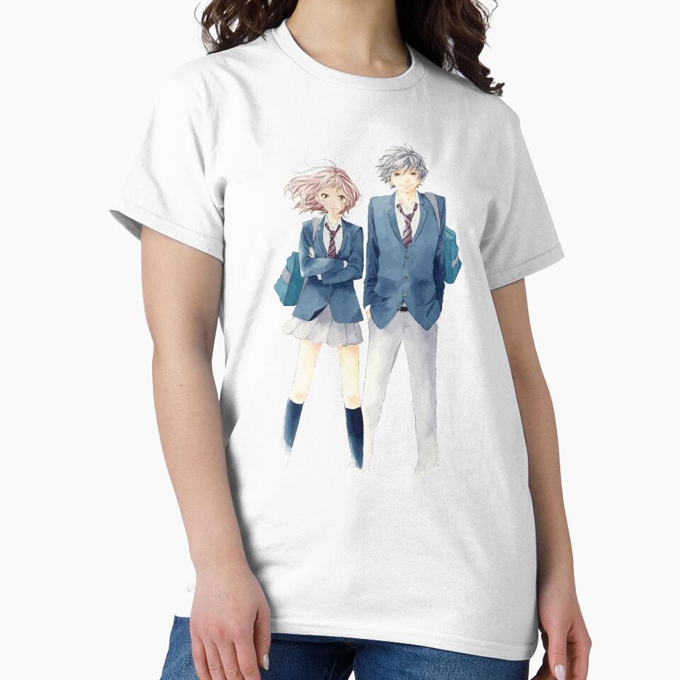 Ao Haru Ride Kou Mabuchi And Futuba Yoshioka T-shirt
