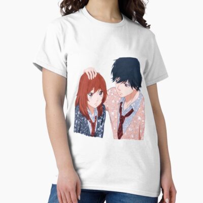 Ao Haru Ride Futaba Yoshioka And Mabuchi Kou T-shirt