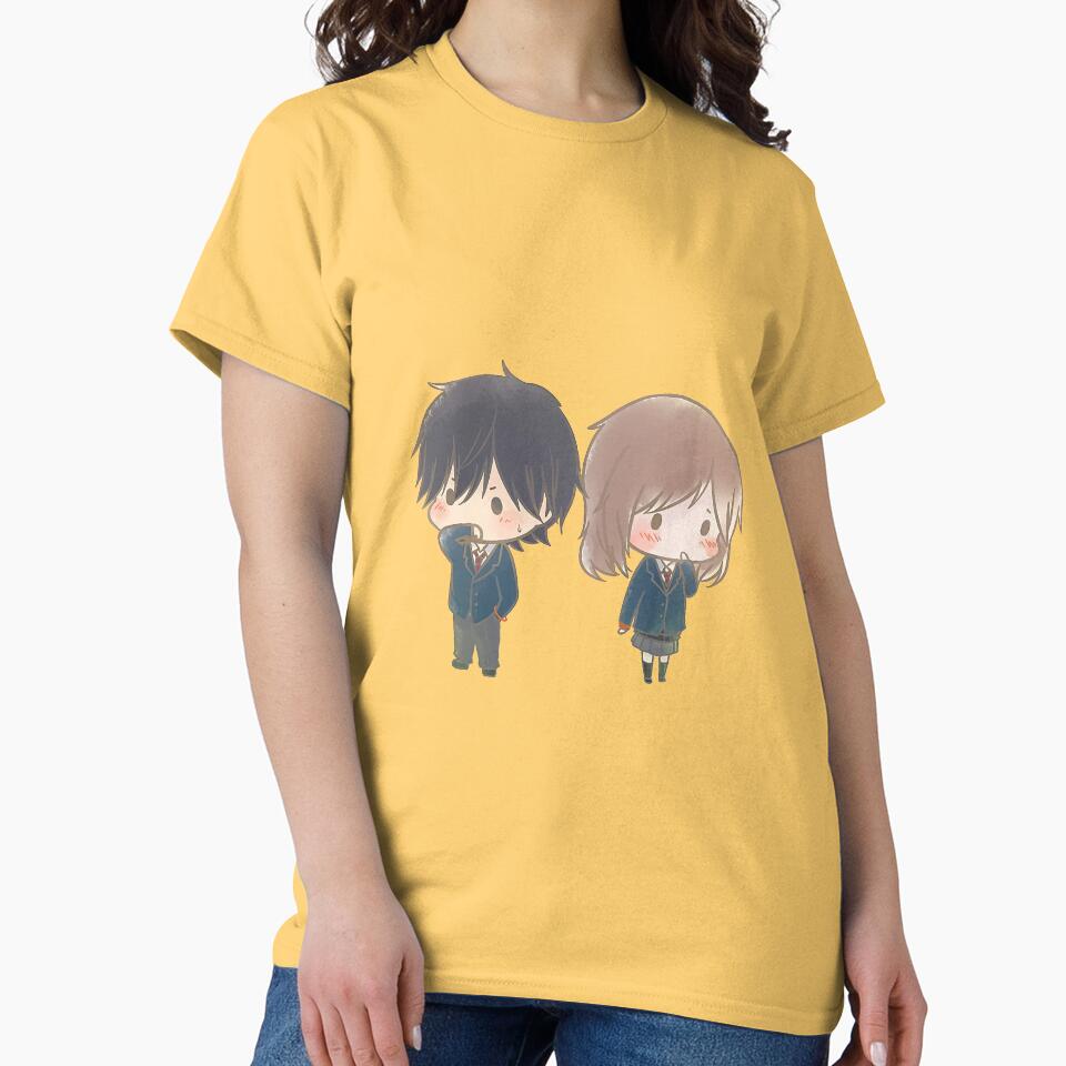 Ao Haru Ride Blue Spring Ride Chibi Romantic T-shirt - Image 6