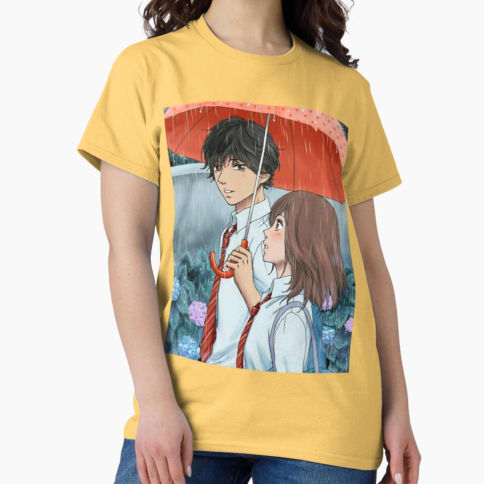 Best Selling Ao Haru Ride Blue Spring Ride T-shirt - Image 6