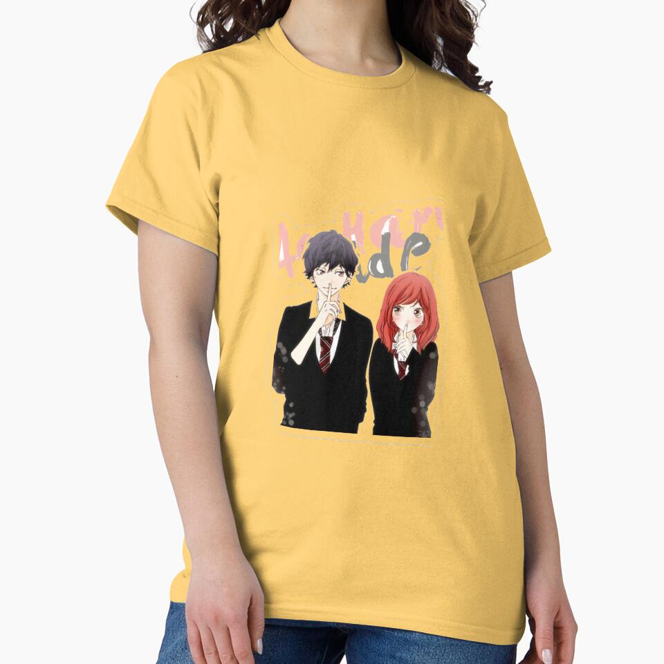 Anime Ao Haru Ride Blue Spring Ride Futaba And Kou T-shirt - Image 6