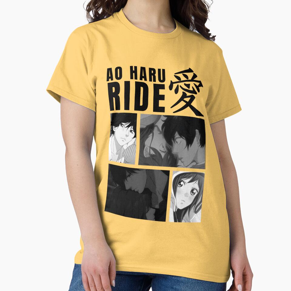 Ao Haru Rida Mabuchi Kou And Futaba Yoshioka T-shirt - Image 6