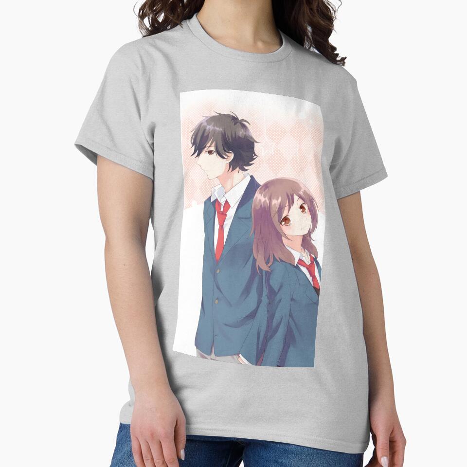Ao Haru Ride Blue Spring Ride Romantic T-shirt - Image 3