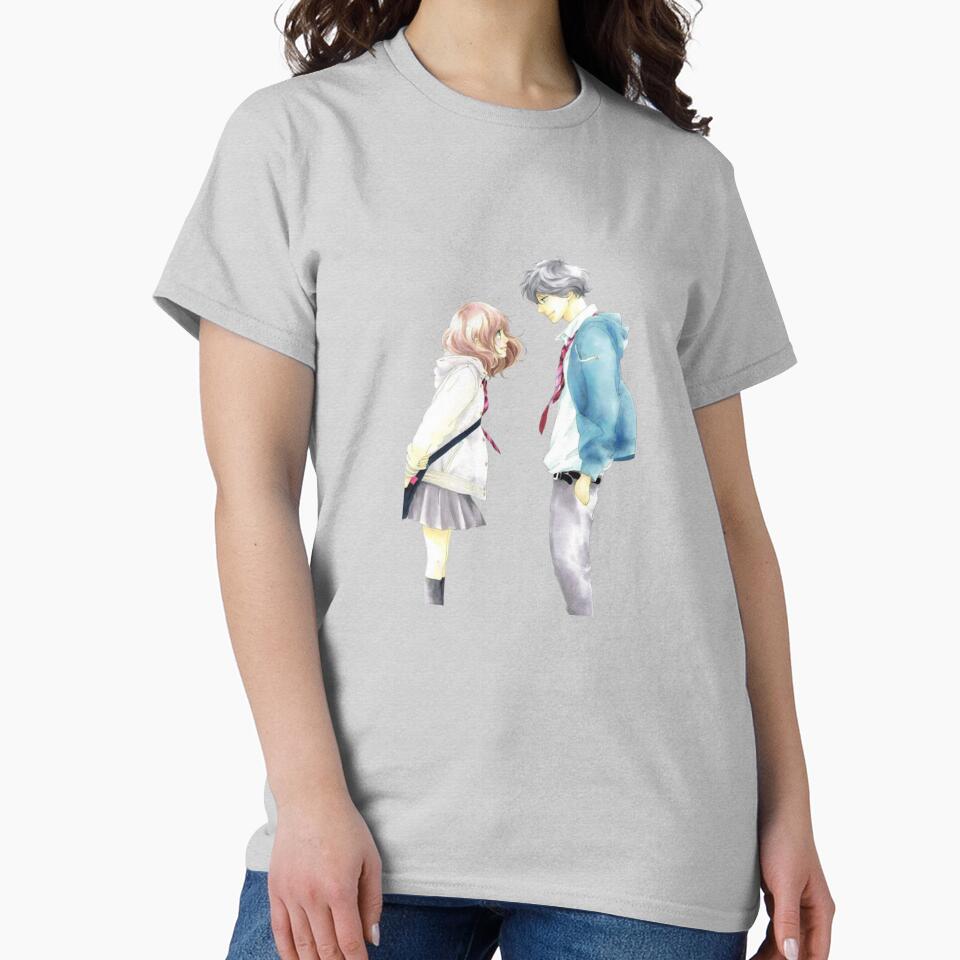 Ao Haru Ride Blue Spring Ride Futaba And Kou T-shirt - Image 3