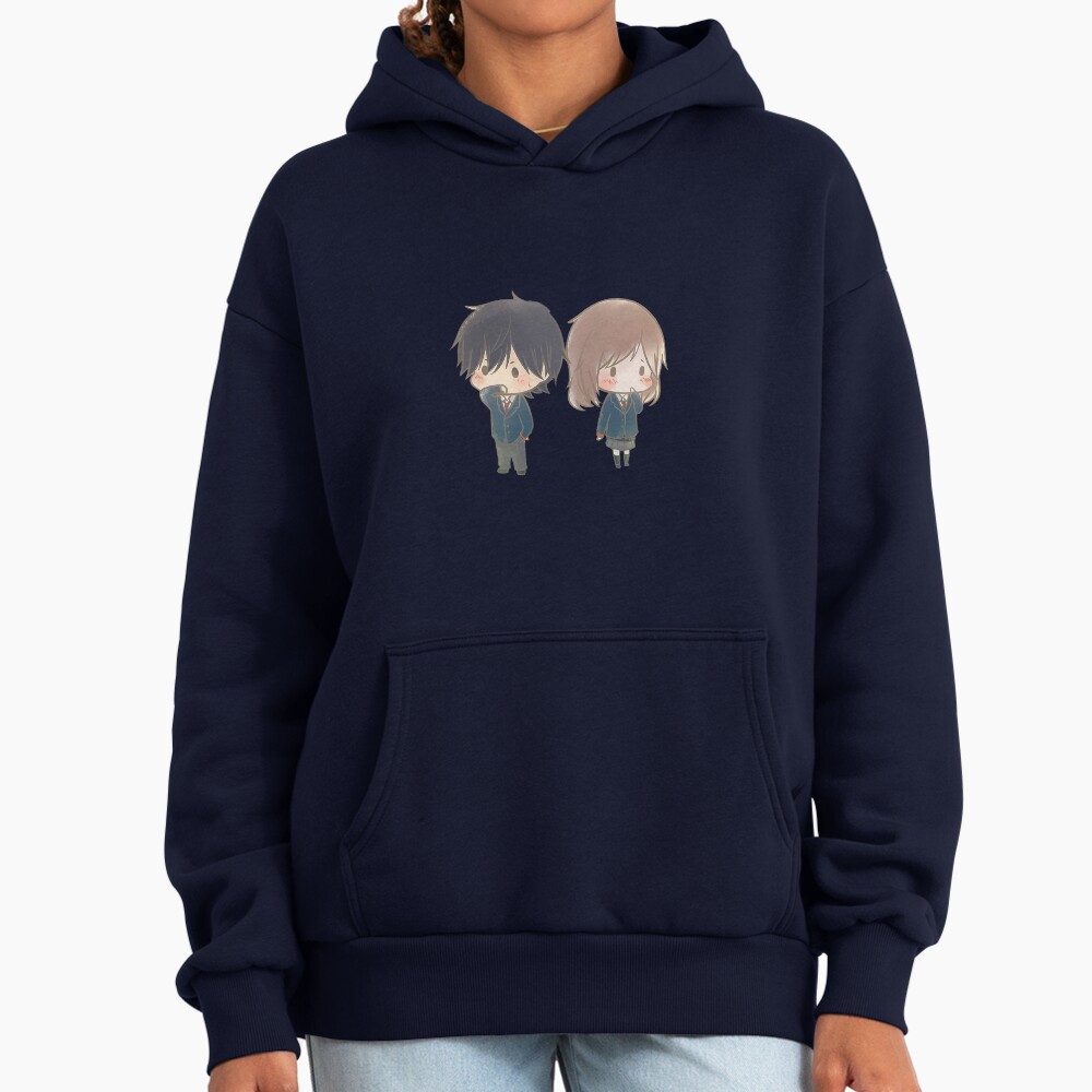 Ao Haru Ride Blue Spring Ride Chibi Romantic Hoodie - Image 5