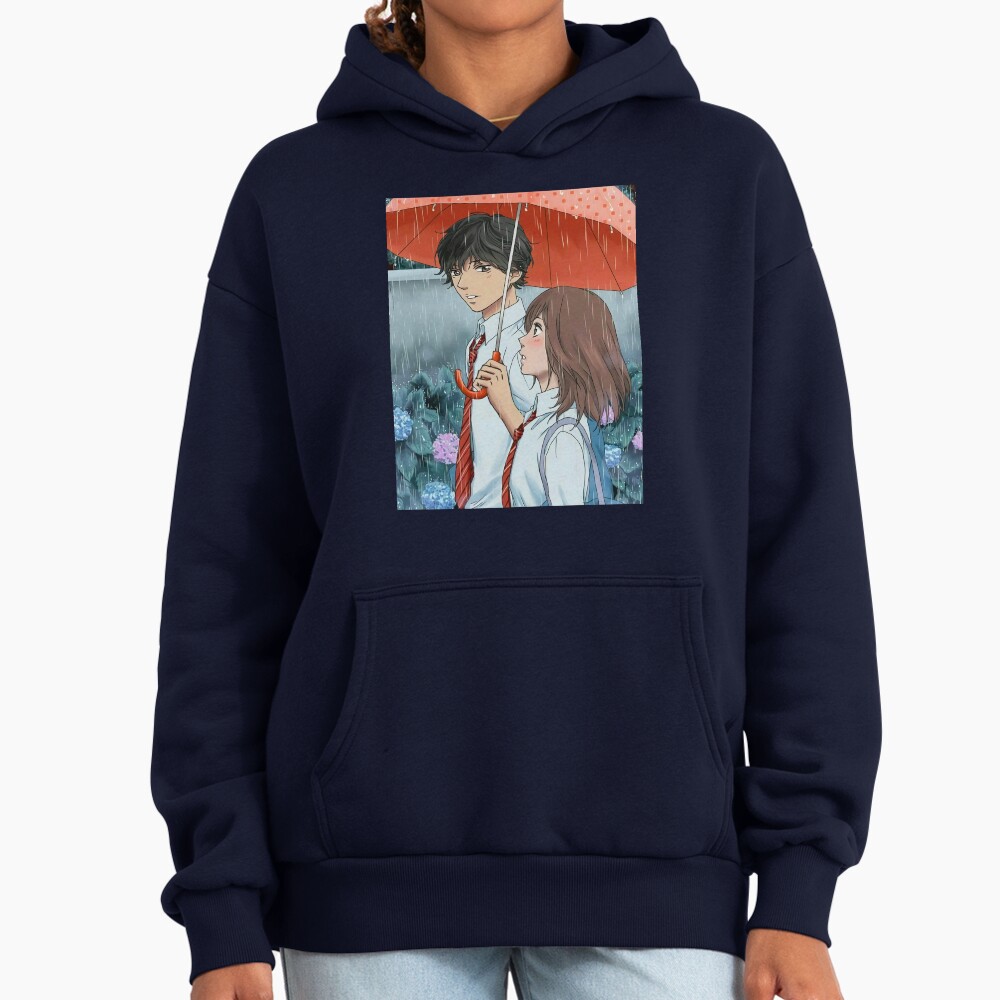 Best Selling Ao Haru Ride Blue Spring Ride Hoodie - Image 5