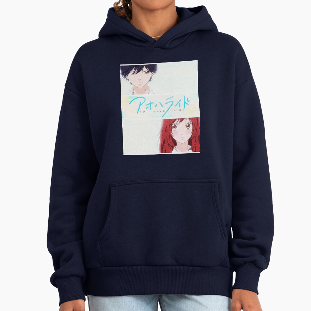 Ao Haru Ride Blue Spring Ride Cute Hoodie - Image 5