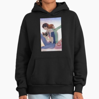 Ao Haru Ride Blue Spring Ride With Cat Hoodie