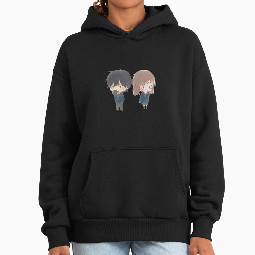 Ao Haru Ride Blue Spring Ride Chibi Romantic Hoodie - Image 2