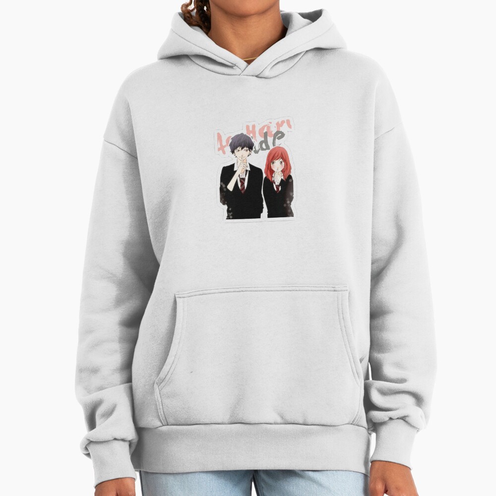 Anime Ao Haru Ride Blue Spring Ride Futaba And Kou Hoodie