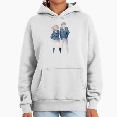 Ao Haru Ride Kou Mabuchi And Futuba Yoshioka Hoodie